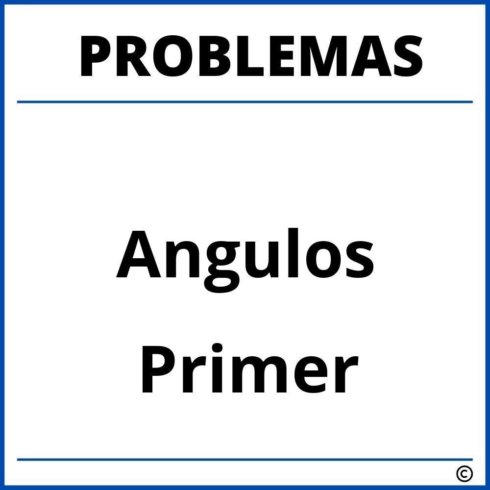 Problemas de Angulos para Primer Grado de Primaria