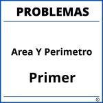 Problemas de Area Y Perimetro para Primer Grado de Primaria