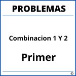 Problemas de Combinacion 1 Y 2 para Primer Grado de Primaria