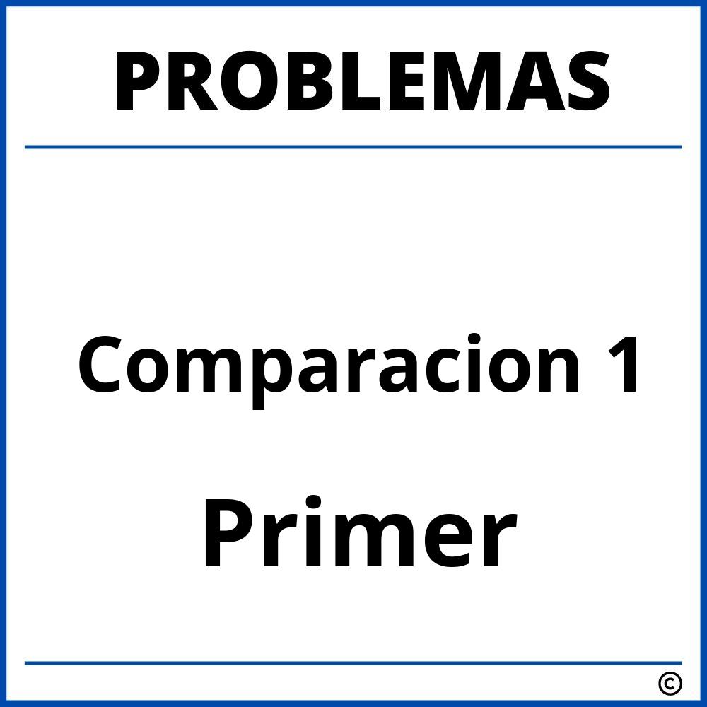 Problemas de Comparacion 1 para Primer Grado de Primaria