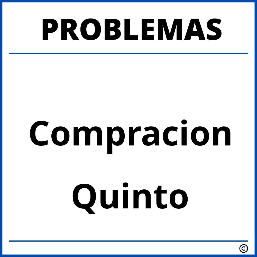 Problemas de Compracion para Quinto Grado de Primaria