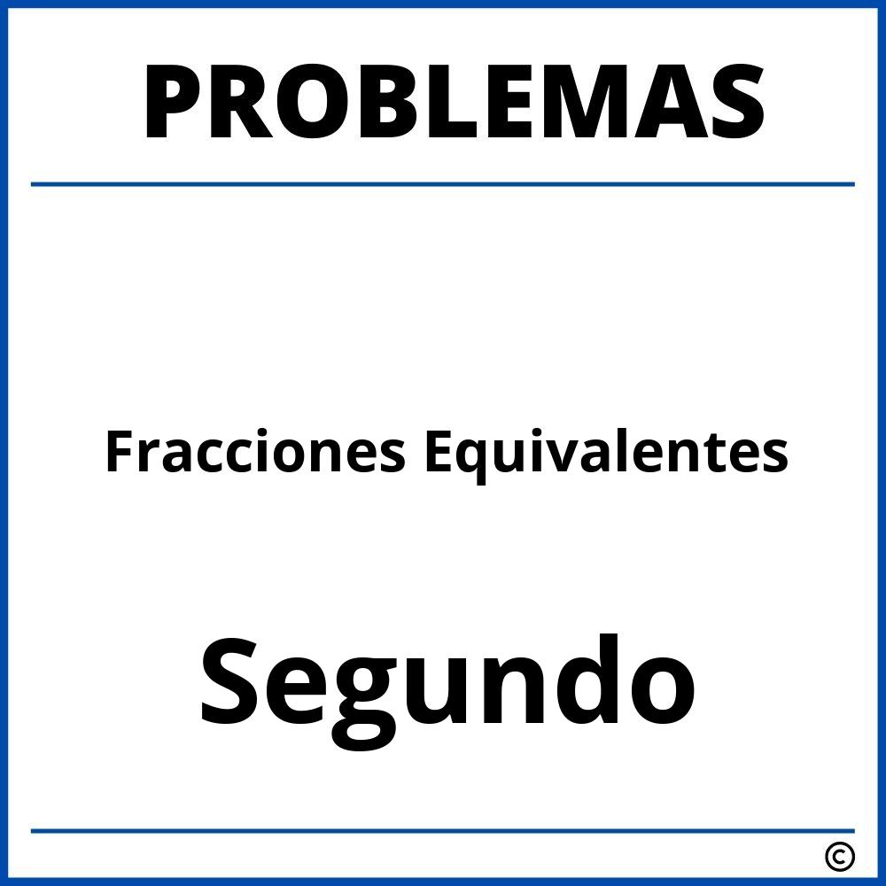 Problemas de Fracciones Equivalentes para Segundo Grado de Primaria