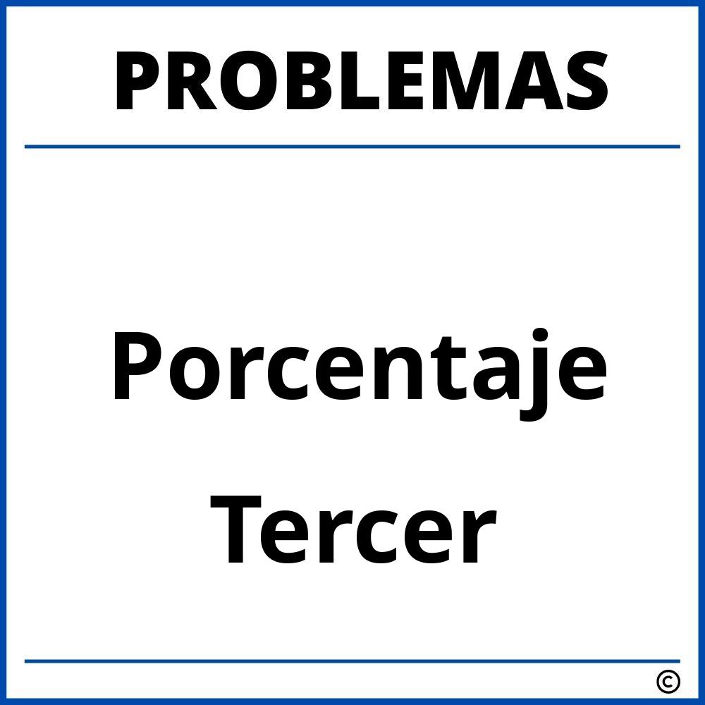 Problemas de Porcentaje para Tercer Grado de Primaria