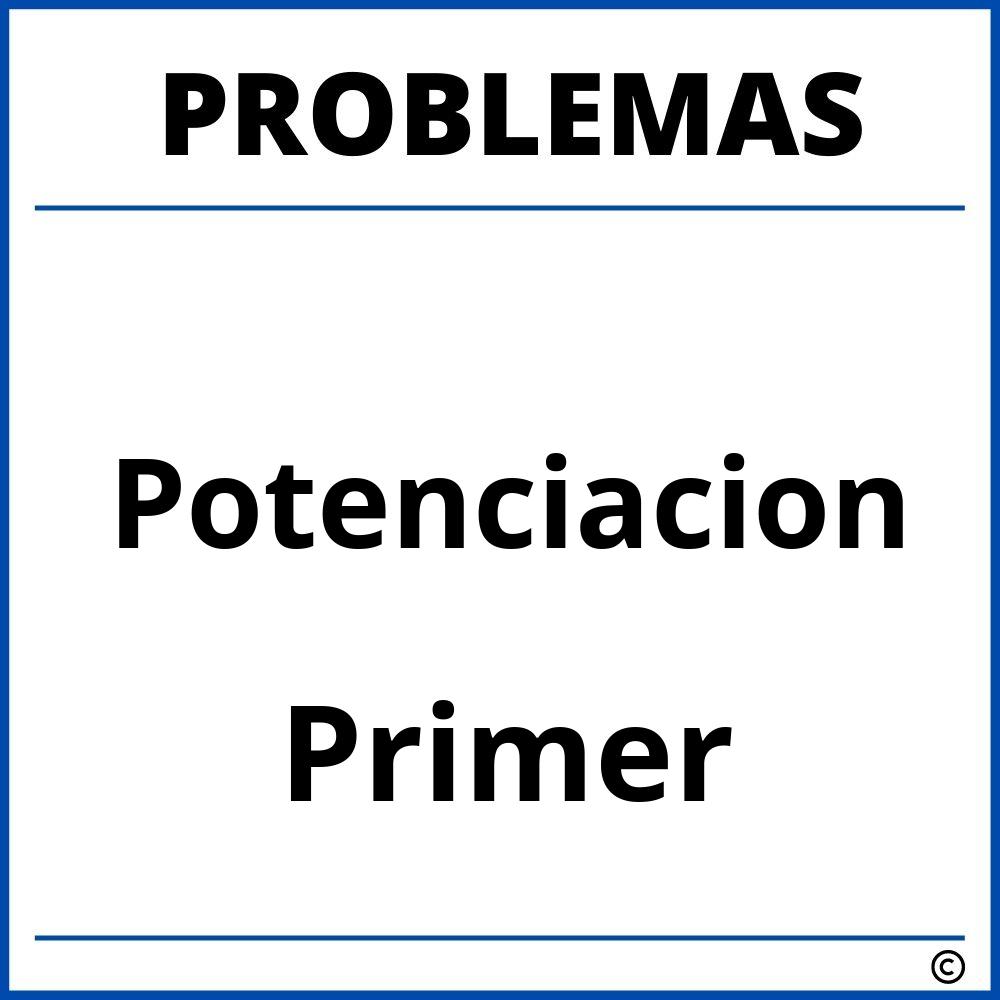 Problemas de Potenciacion para Primer Grado de Primaria