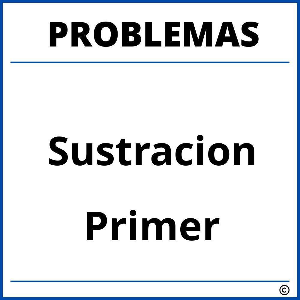 Problemas de Sustracion para Primer Grado de Primaria