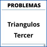 Problemas de Triangulos para Tercer Grado de Primaria
